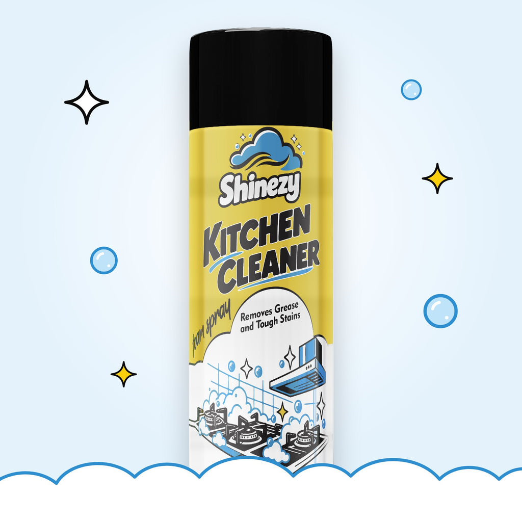 Shinezy Kitchen Cleaner foam spray can, 400 ml