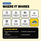 Kitchen surfaces Shinezy Kitchen Cleaner works on, and where not to use it