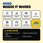 Kitchen surfaces Shinezy Kitchen Cleaner works on, and where not to use it